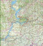 Map of Samara Oblast