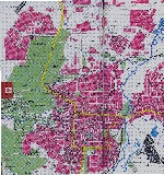 Map of Saransk