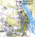 Map of Sarapul