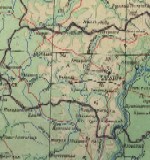 Map of Saratov Oblast