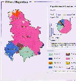 Map of Serbia