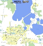 Map of Shatura