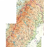 Map of Sweden