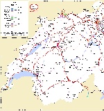 Map of Switzerland