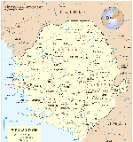 Map of Sierra Leone