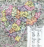 Map of Smolensk Oblast 
