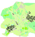 Map of Stary Oskol
