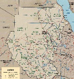 Map of Sudan