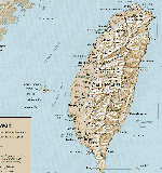 Map of Taiwan
