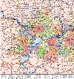 Map of Tatarstan