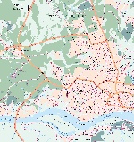 Map of Tomsk