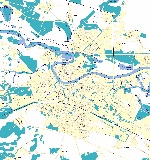 Map of Tyumen