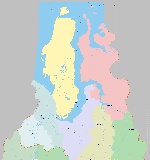 Map of Tyumen Oblast 