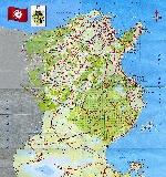 Map of Tunisia