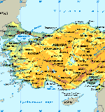 Map of Turkey