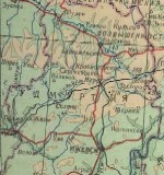 Map of Udmurtia