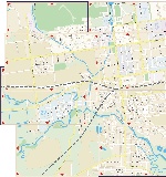 Map of Yuzhno-Sakhalinsk