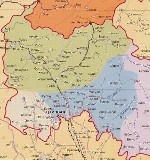 Map of South Ossetia