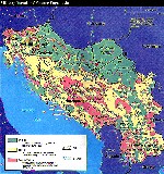 Map of Yugoslavia