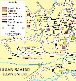 Map of Ulan Bator