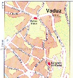 Map of Vaduz