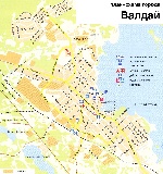 Map of Valday
