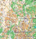 Map of Vilnius
