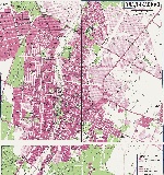 Map of Vladikavkaz