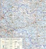 Map of Vladimir Oblast