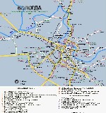 Map of Vologda