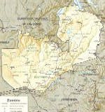 Map of Zambia