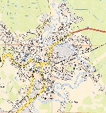 Map of Zapadnaya Dvina