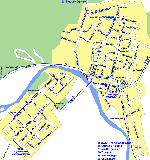 Map of Zvenigorod